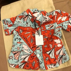 Children Burberry button down 6 months
